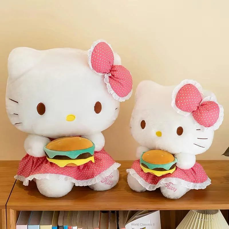 Hello Kitty Con Hamburguesa — 80 cm